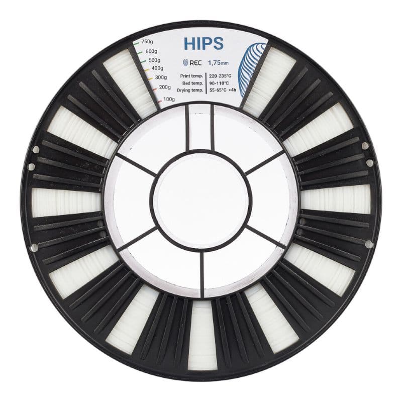 HIPS пластик REC 1.75мм натуральный